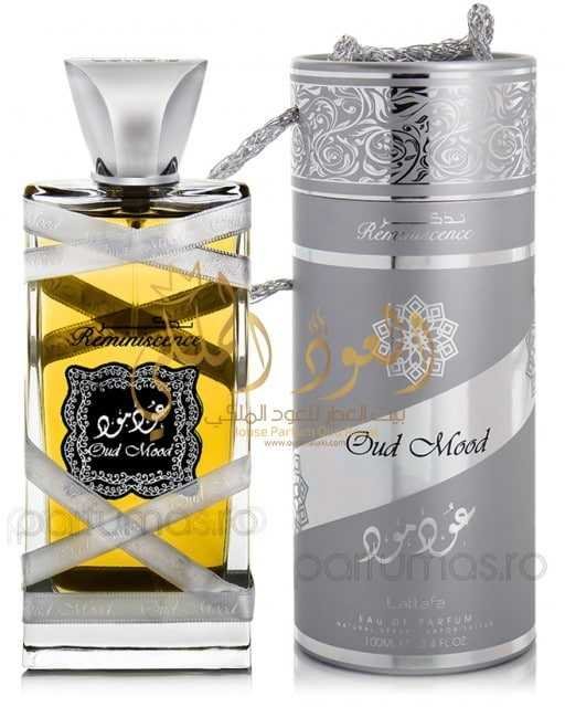 Oud Mood Reminiscence – Lattafa 1 lattafa oud mood silver reminiscence 100ml apa de parfum